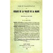 <i>J.-F. Lescuyer</i><br>Noms et classification des oiseaux<br>de la valle de la Marne