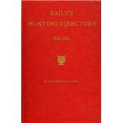 Baily's hunting directory<br>1962-1963