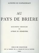 <i>A. de Chateaubriant</i><br>Au pays de Brière