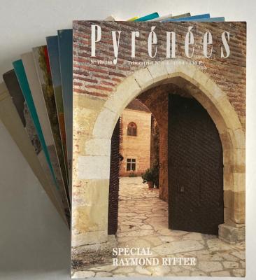 Chasses dans les Pyrénées.<br>Pyrénées.<br>Collection de 9 numéros.<br>Nos 10, 38, 46, 88, 125-126, 156, 157, 160, 179-180