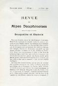 <i>L. Rérolle</i><br>Bouquetins et chamois.<br>Revue des Alpes dauphinoises
