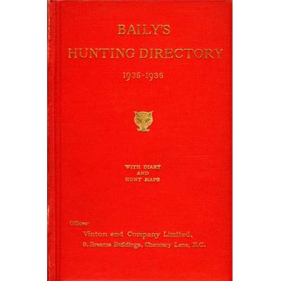 Baily's hunting directory 1935-1936