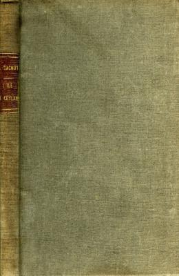 <i>O. Sachot</i><br>L'île de Ceylan<br>et ses curiosités naturelles