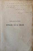 <i>R. Souhart</i><br>Bibliographie générale des ouvrages<br>sur la chasse, la vénerie & la fauconnerie