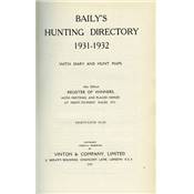 Baily's hunting directory.<br>1931-1932