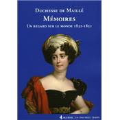 <i>Duchesse de Maillé</i><br>Mémoires.<br>1832-1851