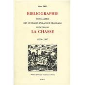 <i>A. Kaps</i><br>Bibliographie sommaire des ouvrages<br>en langue française<br>concernant la chasse<br>1953-1997