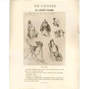 <i>É. Guillemot</i><br>En chasse.<br>Notes et croquis