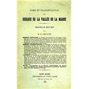 <i>J.-F. Lescuyer</i><br>Noms et classification des oiseaux<br>de la vallée de la Marne