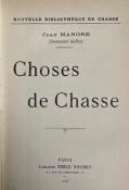 <i>J. Manore</i><br>Choses de chasse