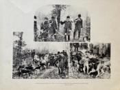 Vénerie<br>Épreuves de meutes de chevreuils.<br>Forêt de Font-Moreau (Cher)<br>du 2 au 13 mars 1925