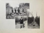 Vénerie<br>Épreuves de meutes de chevreuils.<br>Forêt de Font-Moreau (Cher)<br>du 2 au 13 mars 1925