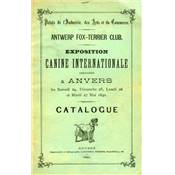 <i>Antwerp Fox-Terrier Club</i><br>Exposition canine internationale... 1890