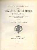 <i>É. Foà</i><br>Résultats scientifiques<br>des voyages en Afrique