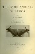 <i>R. Lydekker</i><br>The game animals of Africa