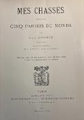 <i>P. Niedieck</i><br>Mes chasses<br>dans les cinq parties du monde
