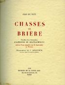 <i>J. de Witt</i><br>Chasses de Brière...<br>suivies d'une enquête sur la sauvagine en France