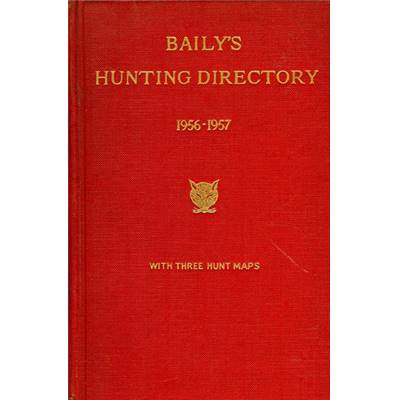Baily's hunting directory 1956-1957