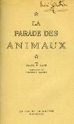 <i>F. W. Lane</i><br>La parade des animaux