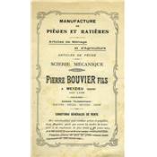 <i>P. Bouvier fils</i><br>Manufacture de pièges et ratières