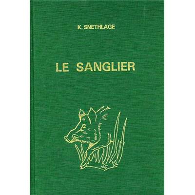<i>K. Snethlage</i><br>Le sanglier