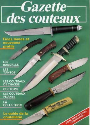 Gazette des couteaux.<br>Hors-série Coutellerie