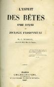 <i>A. Toussenel</i><br>L'esprit des bêtes.<br>Vénerie française<br>et zoologie passionnelle