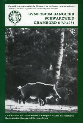 <i>CIC</i><br>Symposium sanglier.<br>Chambord 1984