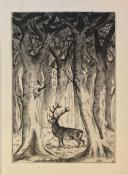 <i>J. de Ligniville</i><br>La meutte et vénerie pour le cerf.<br> La meutte et vénerie pour le lièvre.<br>Les meuttes et véneries pour le sanglier,<br>pour le chevreuil