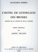 <i>J. Sommer</i><br>L'hôtel de Guénégaud des Brosses