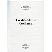 <i>Club de la chasse et de la nature</i><br>Un abécédaire de chasse