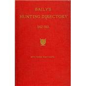 Baily's hunting directory<br>1962-1963