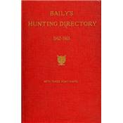 Baily's hunting directory 1962-1963