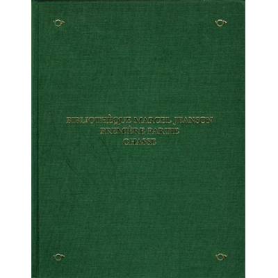 <i>M. Jeanson</i><br>Bibliothèque.<br>Chasse