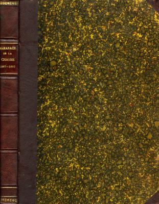 Almanach de la Chasse illustrée.<br>1887-1892