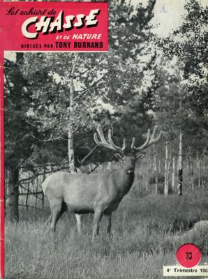 <i>T. Burnand</i><br>Les Cahiers de chasse et de nature<br>n° 33