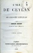 <i>O. Sachot</i><br>L'île de Ceylan<br>et ses curiosités naturelles