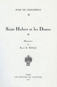 <i>J. de Chaudenay</i><br>Saint-Hubert et les dames